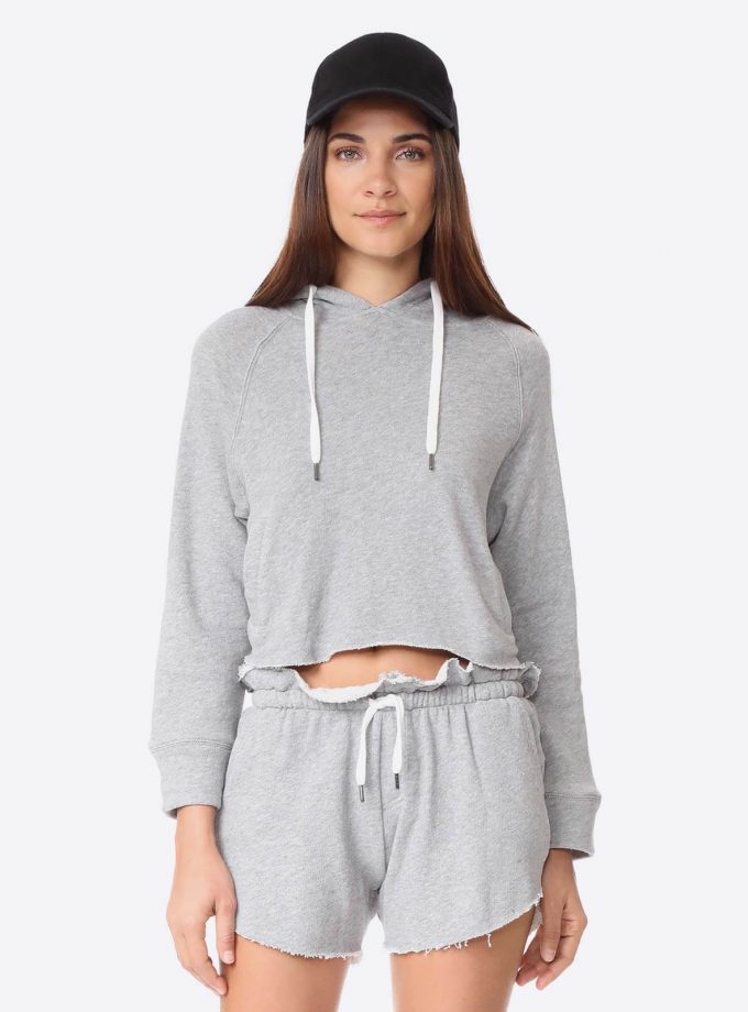 Calvin Klein Eco Lounge Long Sleeve Sweatshirt Grey Heather QS6702 - Free  Shipping at Largo Drive
